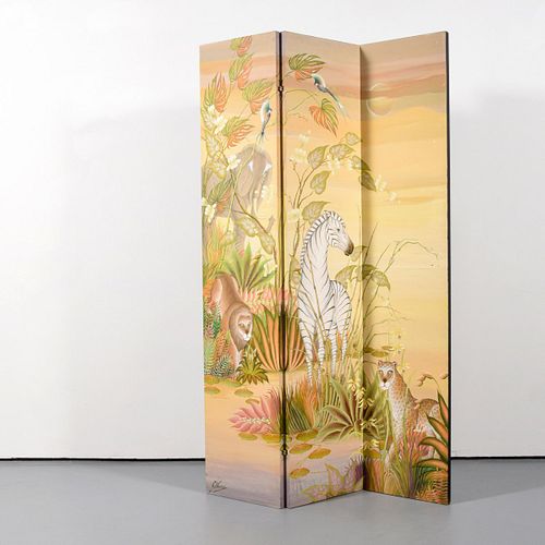 Gustavo Novoa Painting; Triptych Screen / Divider