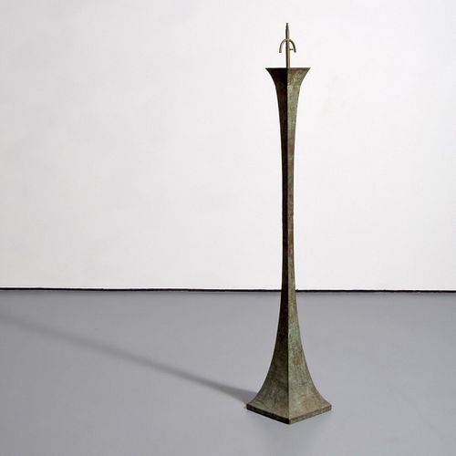 Stewart Ross James Verdigris Bronze Floor Lamp