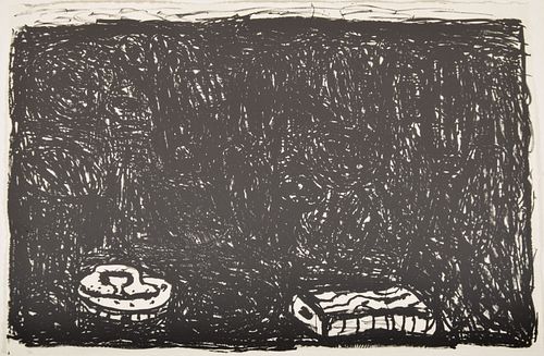 Philip Guston "Objects" Lithograph, Signed Edition