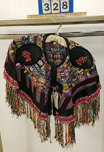 EMBROIDERED & BEADED CAPE