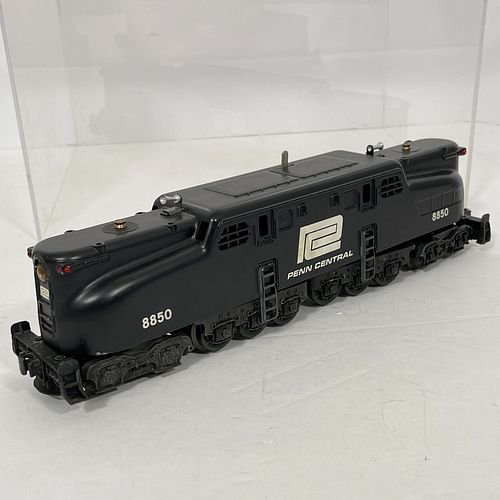 Lionel 6-8850 O/O27 Gauge Penn Central GG-1 Electric Loco, Die cast metal, black livery, numbered "8850", with instructions, in original illustrated b