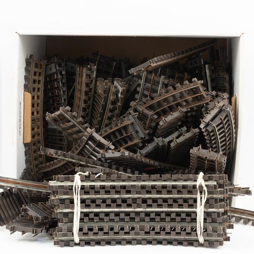 Large Collection Of Lionel Super O Track And Track Accessories, Including approximately 170 #32 straights; 159 #31 curves; eight 349 insulated curves;