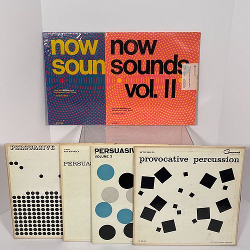 "Provocative Percussion", "Persuasive Percussion" Records Volumes 1-3 And "Now Sounds" Volumes 1 &amp; 2, "Provocative Percussion", Command Records, R
