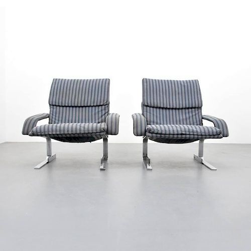 Giovanni Offredi Lounge Chairs