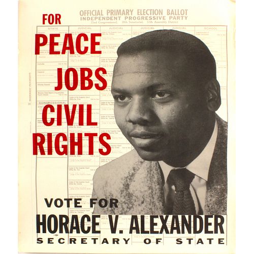 Group Of Nine Vintage 1960s William Taylor And Horace Alexander Civil Rights Posters, Nine original 1960s William Taylor and Horace Alexander Civil Ri