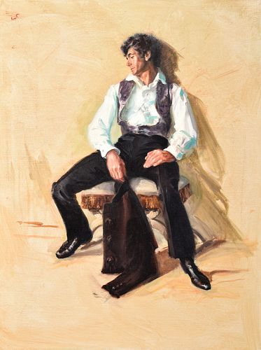 Charles Apt  Portrait Painting