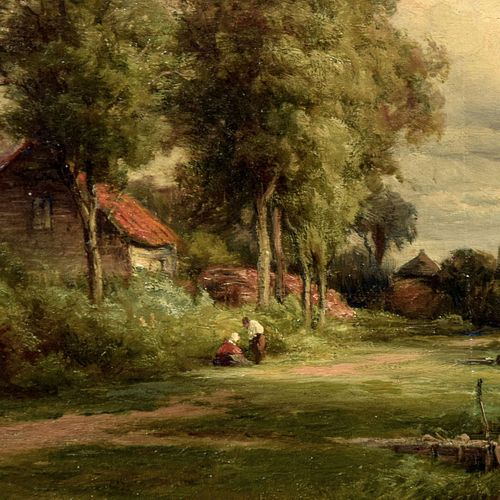 Hendrick Dirk Kruseman Van Elten Landscape Painting