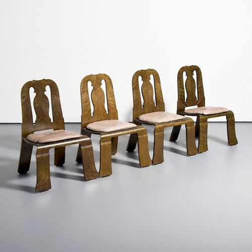 Set of 4 Robert Venturi "Queen Anne" Chairs