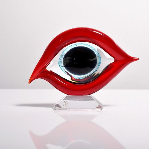 Mario Costantini Eye Sculpture, Murano 