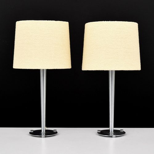 Pair of Walter von Nessen Table Lamps 