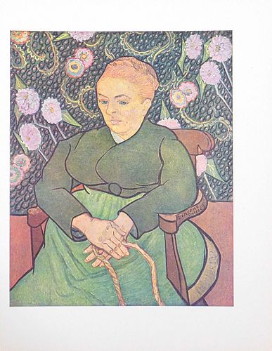 Vincent van Gogh:  La Berceuse (Mme Roulin) XIV