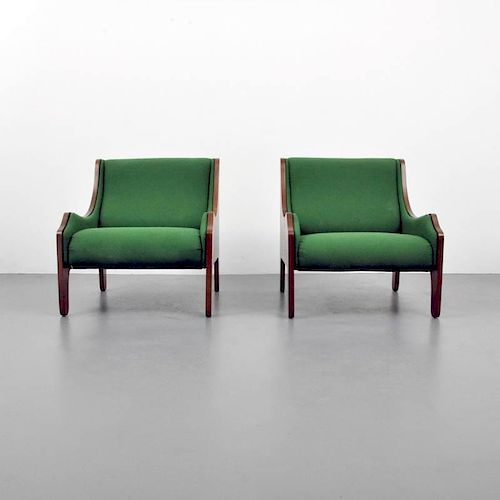 Rare Marco Zanuso  'Milord' Lounge Chairs