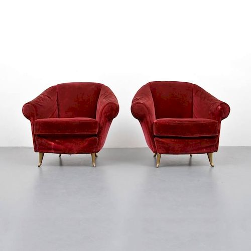 Gio Ponti 'Model 12690' Lounge Chairs