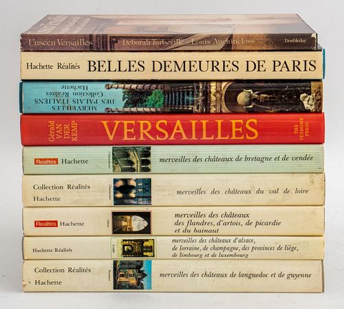Books on Continental Castles, Group of 8