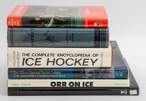 Reference Books on Ice Hockey, Group of 6