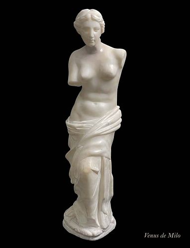 19th C. Continental Marble Sculpture of Venus de Milo