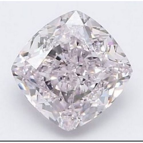 1.51 ct, Light Pink Color, VS1, Cushion cut Diamond (GIA Graded), Appraised Value: $299,500 