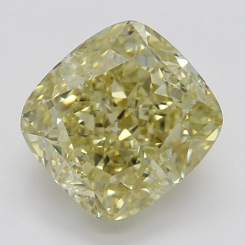 3.54 ct, Natural Fancy Brownish Yellow Even Color, SI1, Cushion cut Diamond (GIA Graded), Appraised Value: $46,200 