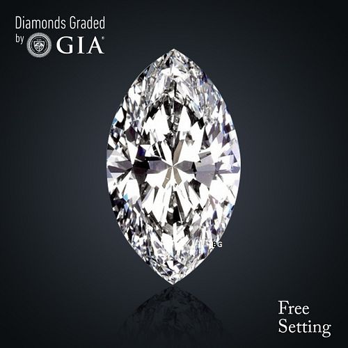 2.03 ct, D/FL, Marquise cut GIA Graded Diamond. Appraised Value: $116,400 