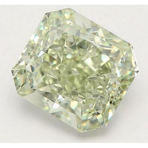 2.23 ct, Fancy Intense Yellowish Green Color, VS2, Radiant cut Diamond (GIA Graded), Appraised Value: $577,200 