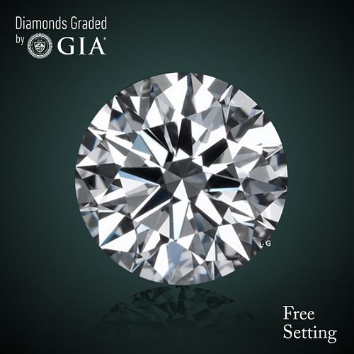 2.59 ct, E/VVS2, Round cut GIA Graded Diamond. Appraised Value: $160,200 