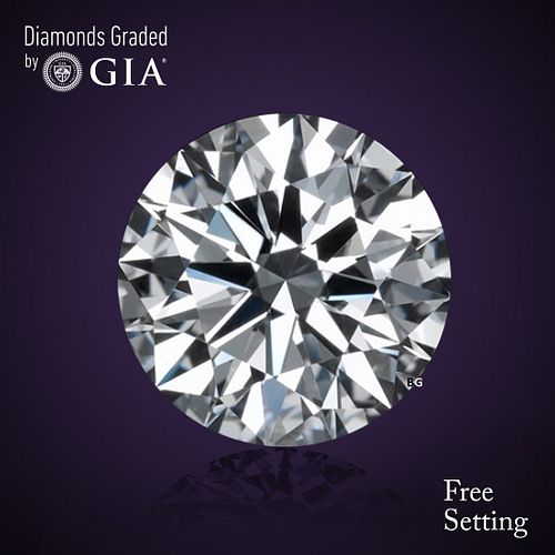 2.01 ct, E/FL, Round cut GIA Graded Diamond. Appraised Value: $188,400 