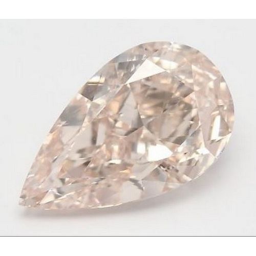 3.51 ct, Fancy Brown-Pink Color, VS1, Pear cut Diamond (GIA Graded), Appraised Value: $1,110,700 