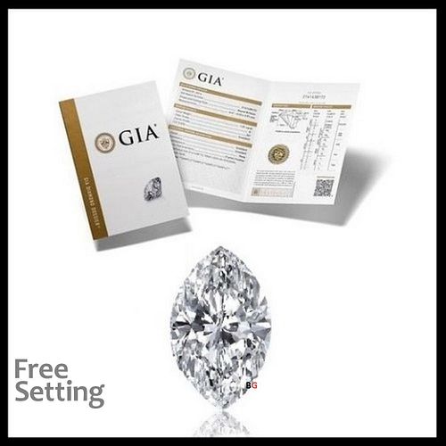 3.52 ct, D/FL, Type IIa Marquise cut GIA Graded Diamond. Appraised Value: $404,800 
