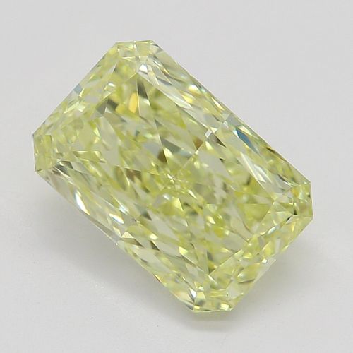 1.65 ct, Natural Fancy Yellow Even Color, VVS1, Radiant cut Diamond (GIA Graded), Appraised Value: $45,600 