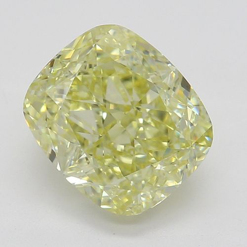 1.50 ct, Natural Fancy Yellow Even Color, VVS1, Cushion cut Diamond (GIA Graded), Appraised Value: $30,300 