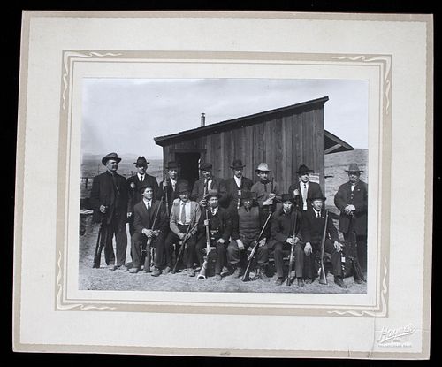 1930 Haynes Yellowstone Park Armed Posse Photo