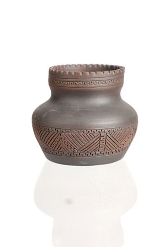 C. 1970's Six Nations Darlene Smith Pottery Vase