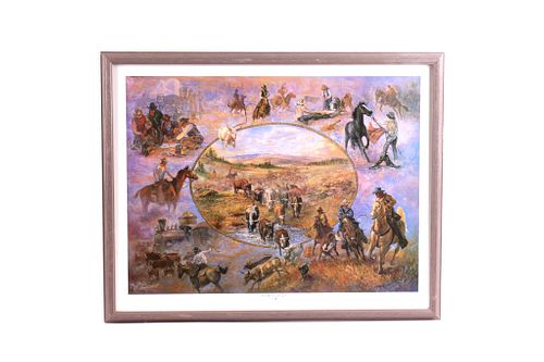 1989 Great Montana Cattle Drive by J. Southworth