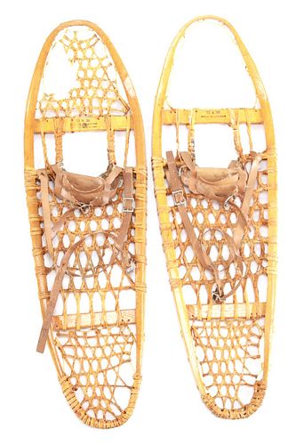 Gros Louis Canadian Wooden Snow Shoes
