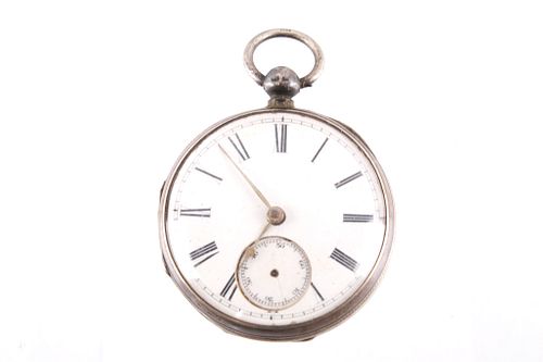1866 JT Sterling Chester English Key Pocket Watch