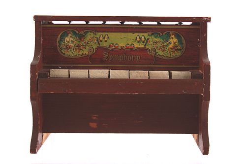 Victorian Schoenhut Toy Piano Late 19th Century