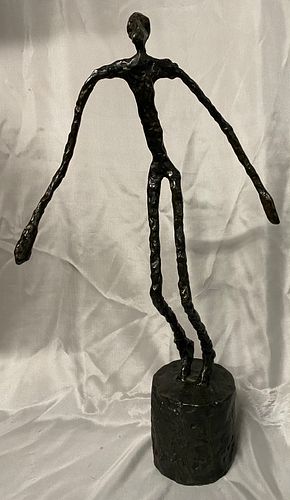 SWISS LARGE ABSTRACT BRONZE SCULPTURE ALBERTO GIACOMETTI