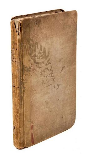 SHELLEY, MARY WOLLSTONECRAFT. Frankenstein, or, The Modern Prometheus. Philadelphia, 1833. Vol. 1 only. First American edition.