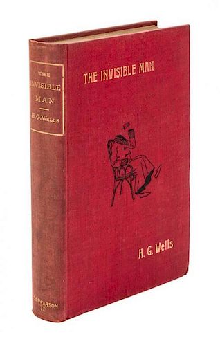 * WELLS, H. G. The Invisible Man. London, 1987. First edition.