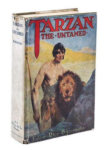BURROUGHS, EDGAR RICE. Tarzan the Untamed. Chicago, 1920. First edition.