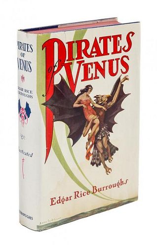 * BURROUGHS, EDGAR RICE. Pirates of Venus. Tarzana, 1934. First edition.