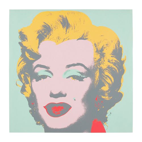 ANDY WARHOL. II.23: Marilyn Monroe. Serigrafía sin número de tiraje. Publicada e impresa por por Sunday B. Morning.
