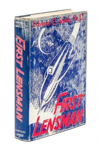 * SMITH, EDWARD E. First Lensmen. Reading, PA, 1950. Limited, signed. Additionally inscribed.