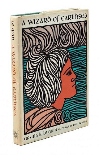 * LE GUIN, URSULA K. A Wizard of Earthsea. Berkeley, CA, 1968. Library edition. With ALS from L. W. Currey.