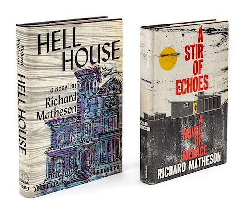 * MATHESON, RICHARD. 2 signed works: Hell House (1971) and A Stir of Echoes (1958).