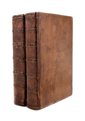 JOHNSON, SAMUEL.  2 vols.  A Dictionary of the English Language. London, 1756.  Second edition.
