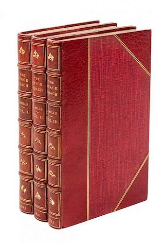 MILLS, JOHN. The Stage Coach. London, 1843. First edition. 3 vols.