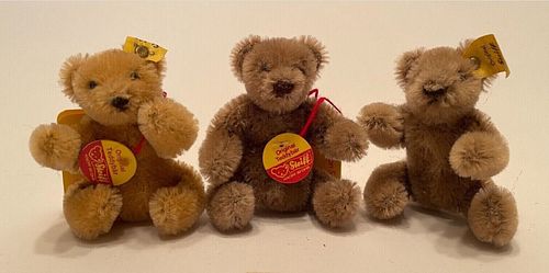 Steiff Teddy Bears Original Teddybar Knopf Austria Tags Made in Austria