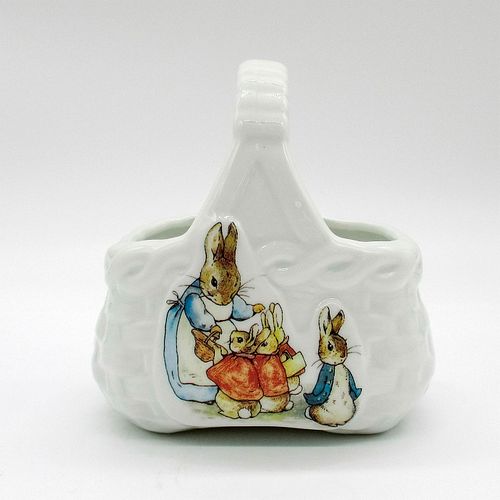 Reutter Porzellan Beatrix Potter Basket, Peter Rabbit
