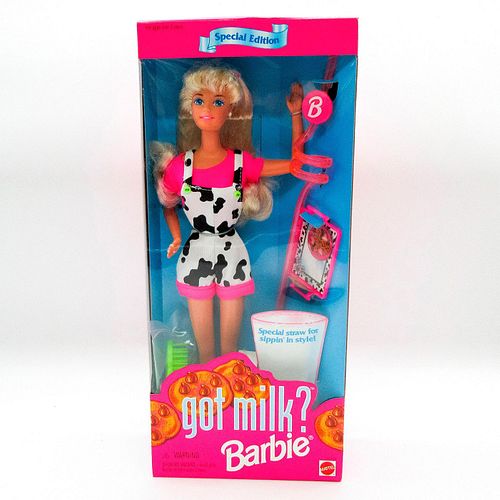 Mattel Barbie Doll, Got Milk?